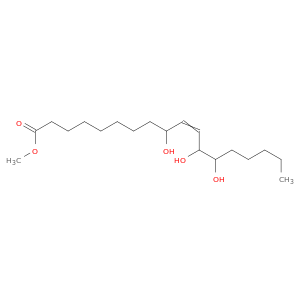 10-Octadecenoic acid, 9,12,13-trihydroxy-, methyl ester