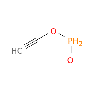 Phosphinic acid, ethynyl ester