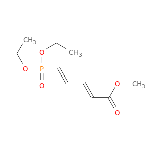 2,4-Pentadienoic acid, 5-(diethoxyphosphinyl)-, methyl ester, (E,E)-