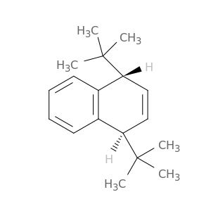 Naphthalene, 1,4-bis(1,1-dimethylethyl)-1,4-dihydro-, trans-