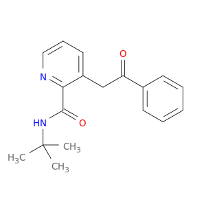 2-Pyridinecarboxamide, N-(1,1-dimethylethyl)-3-(2-oxo-2-phenylethyl)-