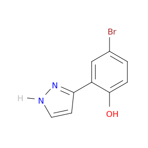 4-溴-2-(1H-吡唑-3-基)苯酚