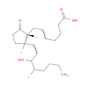 Prosta-5,13-dien-1-oic acid,16-fluoro-15-hydroxy-9-oxo-,(5Z,13E,- 15R,16R)-