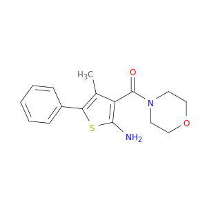 4-Methyl-3-(morpholine-4-carbonyl)-5-phenylthiophen-2-amine