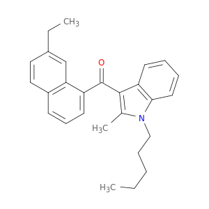 Methanone, (7-ethyl-1-naphthalenyl)(2-methyl-1-pentyl-1H-indol-3-yl)-