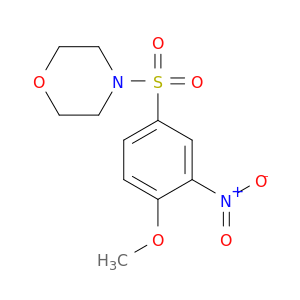 4-[(4-Methoxy-3-nitrobenzene)sulfonyl]Morpholine