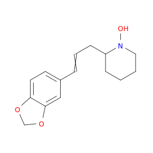 Piperidinol,1-[3-(1,3-benzodioxol-5-yl)-1-oxo-2-propenyl]- (9CI)