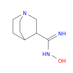 1-Azabicyclo[2.2.2]octane-3-carboximidamide,N-hydroxy-