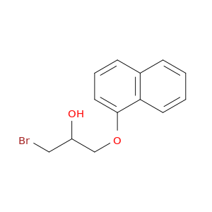 2-Propanol, 1-bromo-3-(1-naphthalenyloxy)-