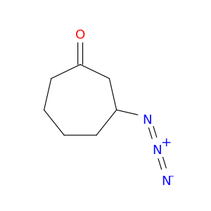 Cycloheptanone, 3-azido-