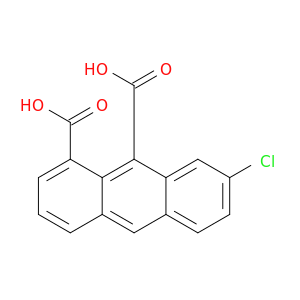 1,9-Anthracenedicarboxylic acid, 7-chloro-
