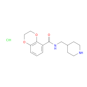 N-(哌啶-4-基甲基)-2,3-二氢苯并[b][1,4]二噁己环-5-甲酰胺盐酸