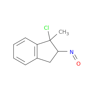 1H-Indene, 1-chloro-2,3-dihydro-1-methyl-2-nitroso-