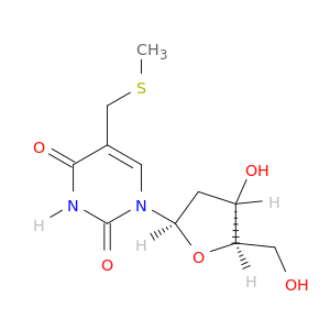 Thymidine, a-(methylthio)- (9CI)