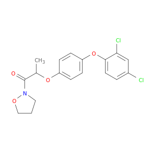 Isoxazolidine, 2-[2-[4-(2,4-dichlorophenoxy)phenoxy]-1-oxopropyl]-