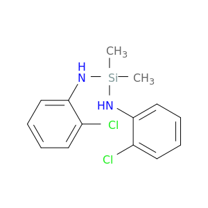 Silanediamine, N,N'-bis(2-chlorophenyl)-1,1-dimethyl-