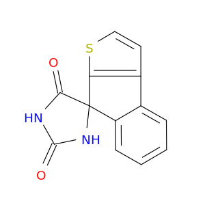 Spiro[imidazolidine-4,8'-[8H]indeno[2,1-b]thiophene]-2,5-dione