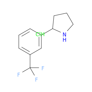 2-(3-(三氟甲基)苯基)吡咯烷盐酸盐