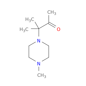 2-Butanone,3-methyl-3-(4-methyl-1-piperazinyl)-