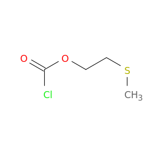 Carbonochloridic acid, 2-(methylthio)ethyl ester