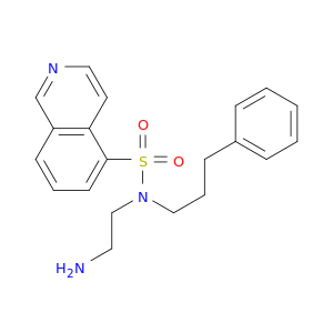 5-Isoquinolinesulfonamide, N-(2-aminoethyl)-N-(3-phenylpropyl)-