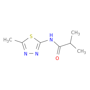 Propanamide, 2-methyl-N-(5-methyl-1,3,4-thiadiazol-2-yl)-