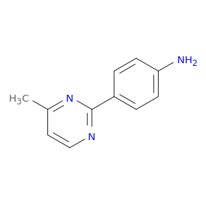 4-(4-Methylpyrimidin-2-yl)aniline