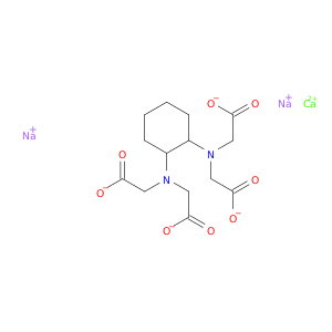 calcium sodium 2,2',2'',2'''-(cyclohexane-1,2-diyldinitrilo)tetraacetate(1:2:1)