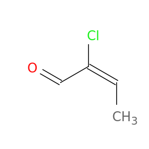 2-Butenal, 2-chloro-, (E)-