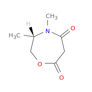 1,4-Oxazepine-5,7(2H,6H)-dione, dihydro-3,4-dimethyl-, (S)-