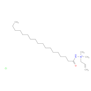 1-allyl-1,1-dimethyl-2-stearoylhydrazinium chloride
