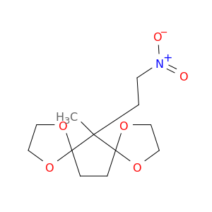 1,4,8,11-Tetraoxadispiro[4.1.4.2]tridecane, 6-methyl-6-(2-nitroethyl)-