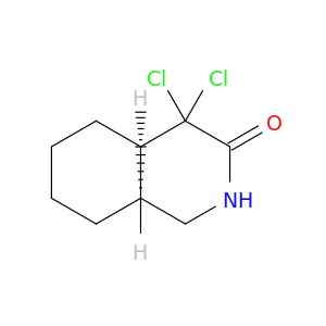 3(2H)-Isoquinolinone, 4,4-dichlorooctahydro-, cis-