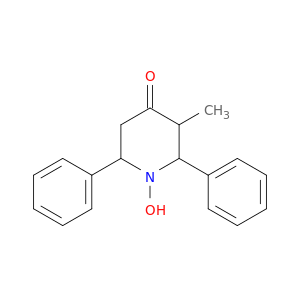 4-Piperidinone, 1-hydroxy-3-methyl-2,6-diphenyl-