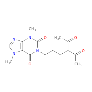1-(4-乙酰-5-氧己基)-3,7-二氢-3,7-二甲基-1H-嘌呤-2,6-二酮