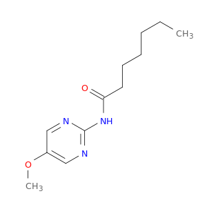 N-(5-Methoxypyrimidin-2-yl)heptanamide