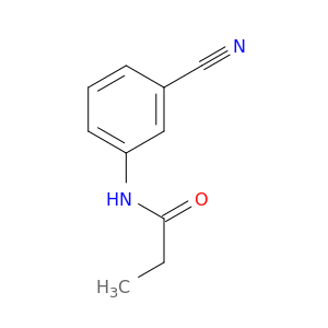 N-(3-cyanophenyl)propanamide