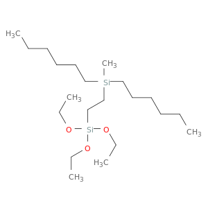 Silane, [2-(dihexylmethylsilyl)ethyl]triethoxy-