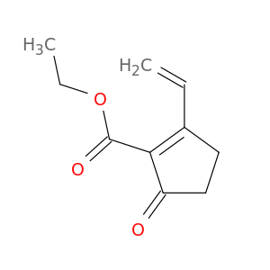 1-Cyclopentene-1-carboxylic acid, 2-ethenyl-5-oxo-, ethyl ester