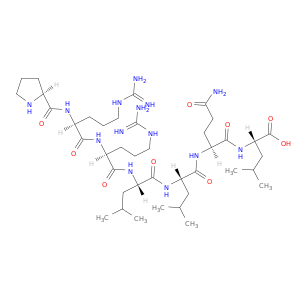 L-Leucine, L-prolyl-L-arginyl-L-arginyl-L-leucyl-L-leucyl-L-glutaminyl-
