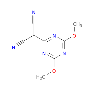 Propanedinitrile, (4,6-dimethoxy-1,3,5-triazin-2-yl)-