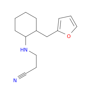 Propanenitrile, 3-[[2-(2-furanylmethyl)cyclohexyl]amino]-