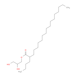 Octadecanoic acid, 2-butyl-, 2,3-dihydroxypropyl ester