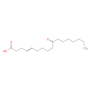 4-Heptadecenoic acid, 10-oxo-