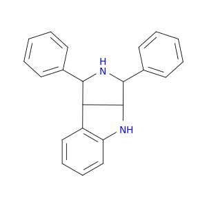 Pyrrolo[3,4-b]indole, 1,2,3,3a,4,8b-hexahydro-1,3-diphenyl-