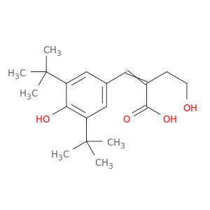 beta-Carboxy-beta-(2-hydroxyethyl)-3,5-di-tert-butyl-4-hydroxystyrene