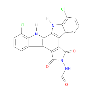 Formamide, (1,11-dichloro-5,7,12,13-tetrahydro-5,7-dioxo-6H-indolo[2,3-a]pyrrolo[3,4-c]carbazol-6-yl)-