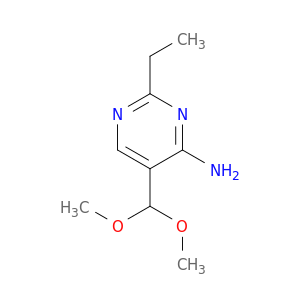 4-Pyrimidinamine, 5-(dimethoxymethyl)-2-ethyl-