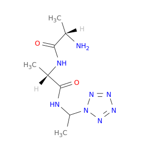L-Alaninamide, L-alanyl-N-[1-(1H-pentazol-1-yl)ethyl]-, (S)-