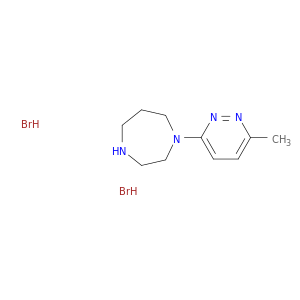 1-(6-methylpyridazin-3-yl)-1,4-diazepane dihydrobromide